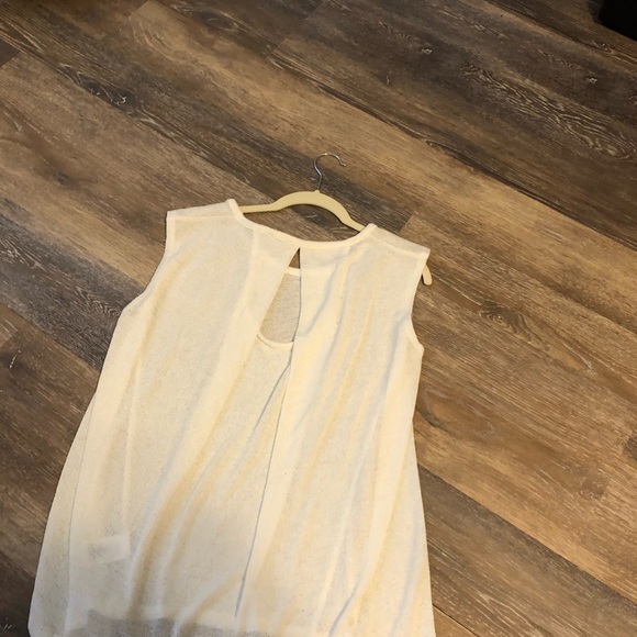 New York Jones top sleeveless size large pretty - Picture 3 of 3